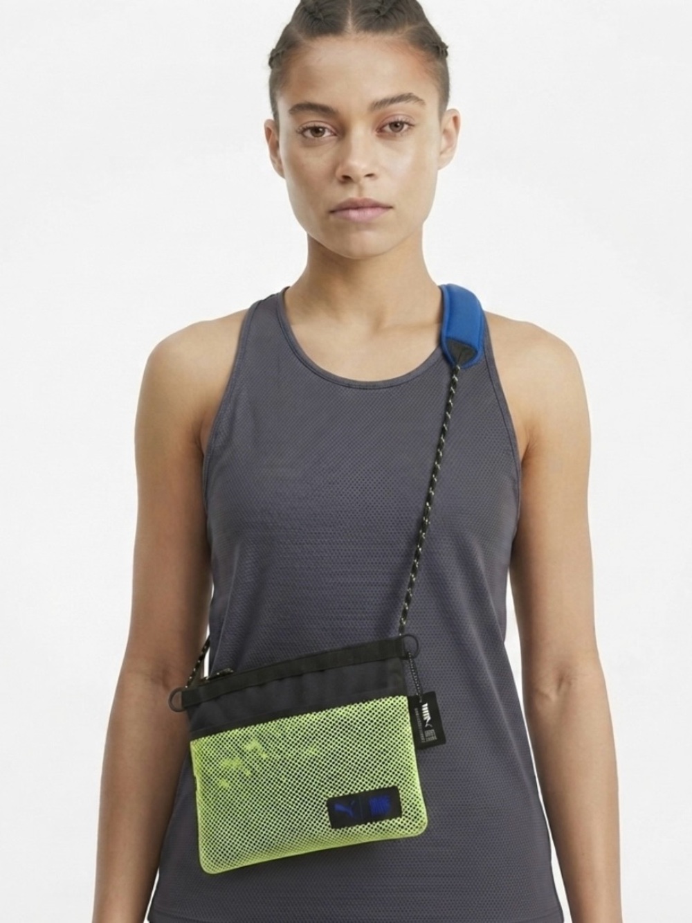 PUMA x First Mile Sacoche Bag 'Green' Crossbody Bag Unisex New